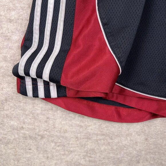 Adidas Dazzle Mesh Gym Shorts Mens Medium Black Athletic Basketball Y2K - Picture 15 of 15